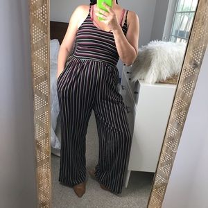 Wild Fable Striped Jumpsuit